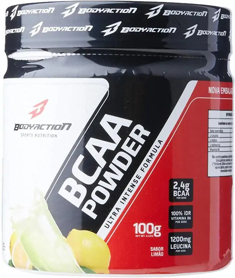Bcaa Muscle Builder Bodyaction Limão