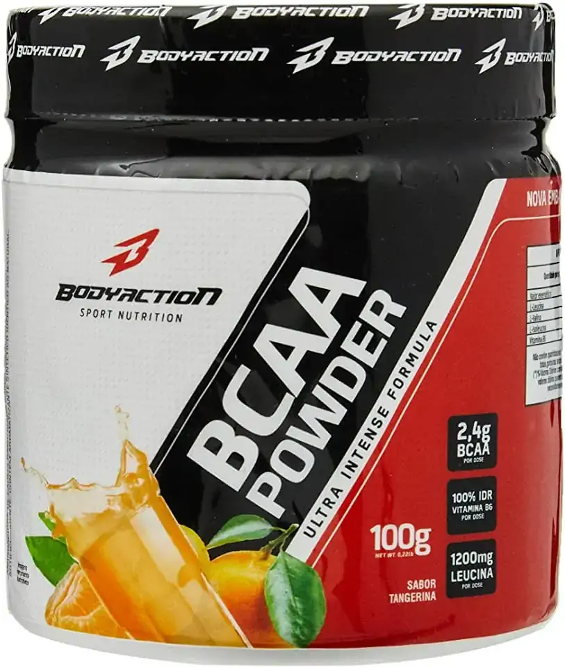 Bcaa Muscle Builder Powder 100g Tangerina