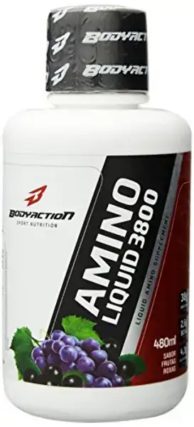 Amino Liquid 38.000 480ml Frutas Roxas Body Action