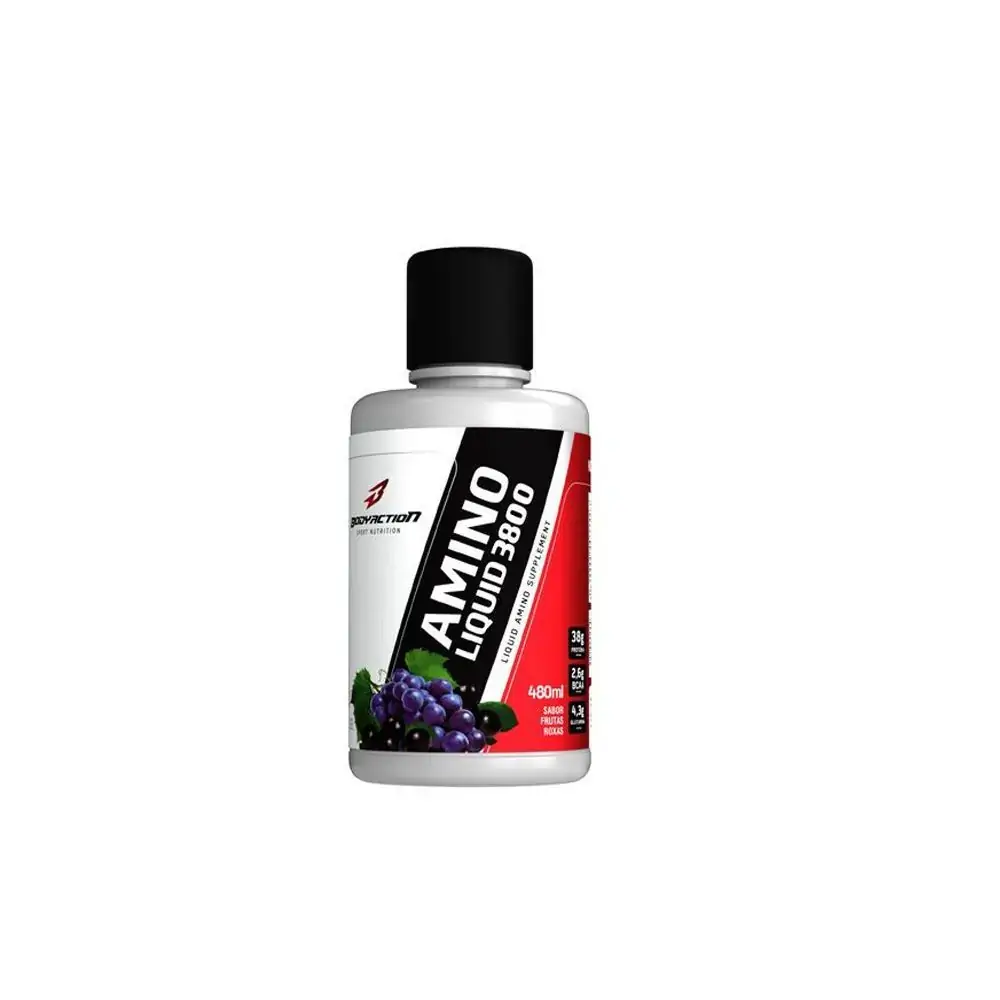 Aminoliquid 38.000 480 Ml Guarana/acai Body Action