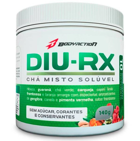 Cha Misto Diu Rx Framboesa 140g Body Action