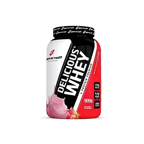 Delicious Whey Morango 900g Body Action