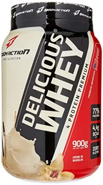 Whey Delic 900g Crem Bau Pote V24 Body Action