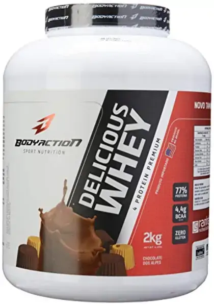 Delicious Whey 2kg Chocolate Dos Alpes