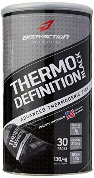 Thermo Difinition Black 30 Packs Bodyaction