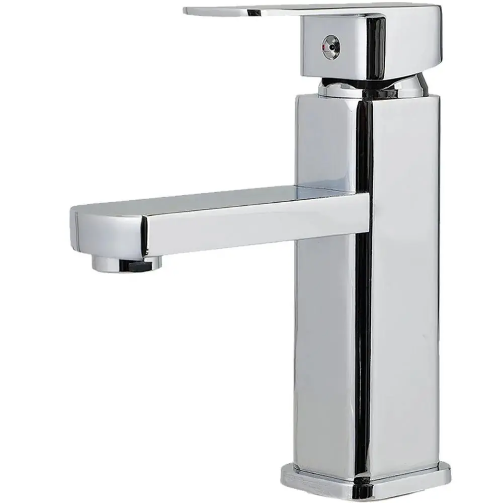 Torneira Monocomando Para Banheiro Aço Inox F2015 Quadrada