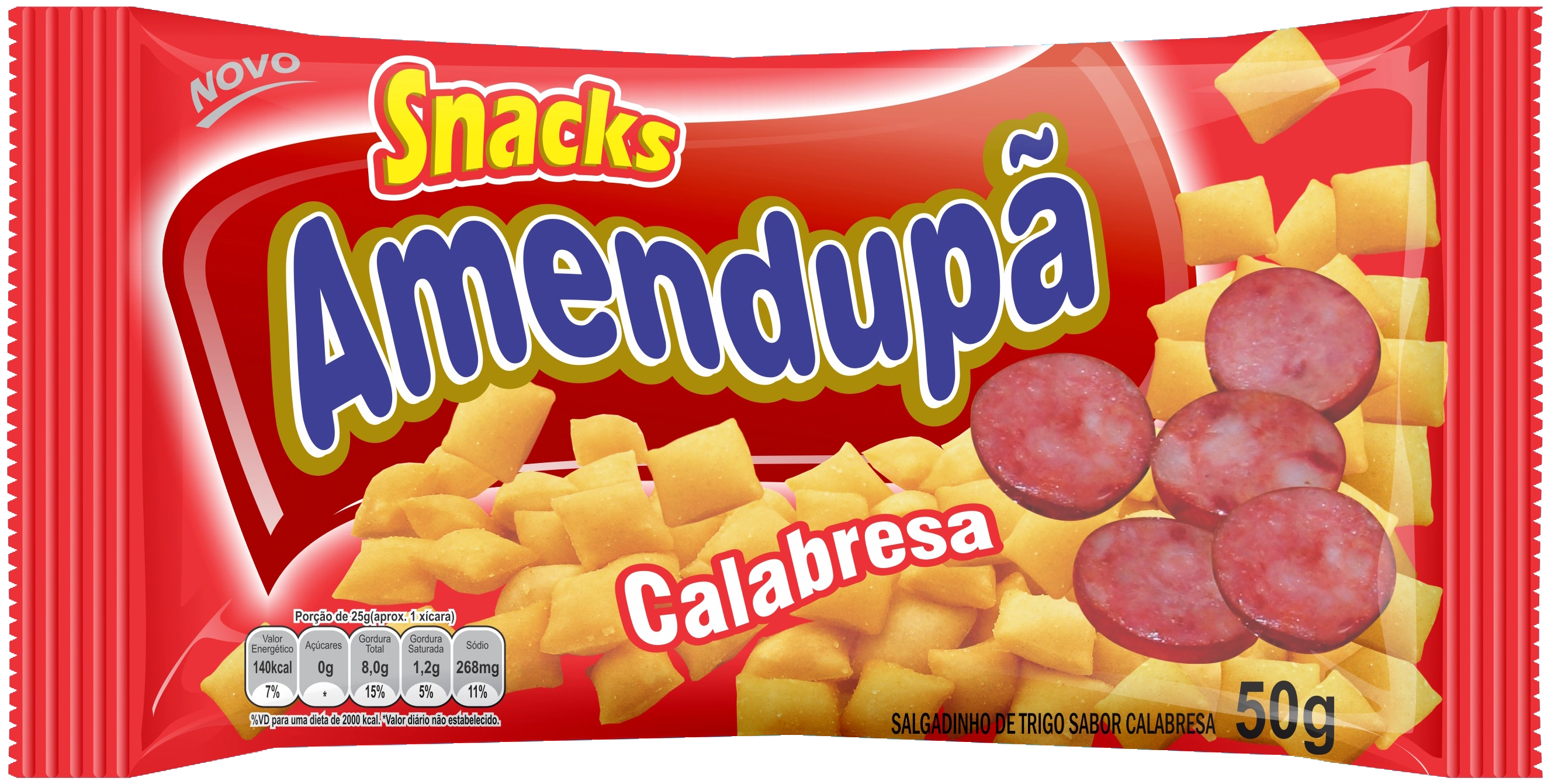 Salgadinho Amendupa Calabresa