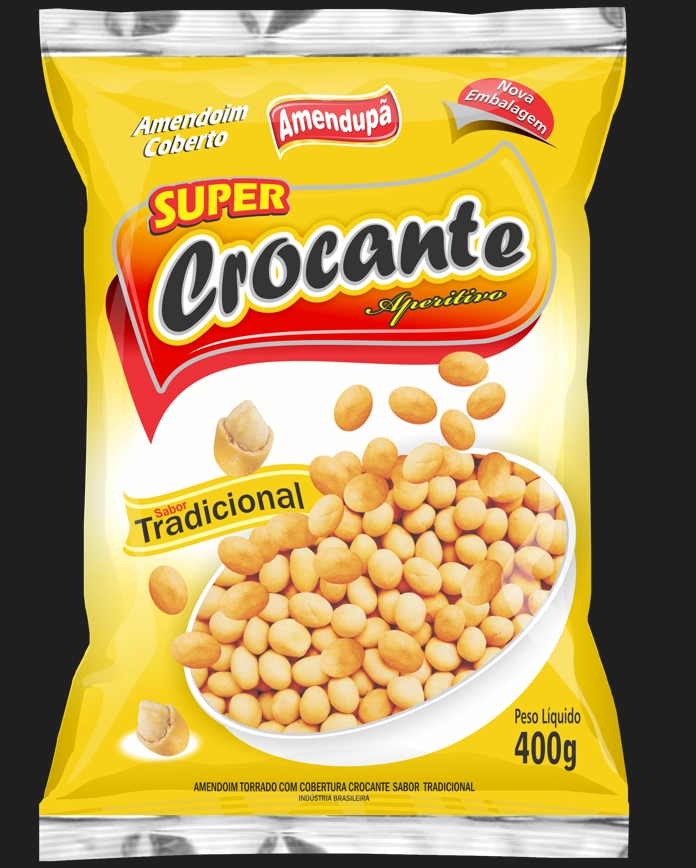 Amendoim Amendupa Croc Tradicional