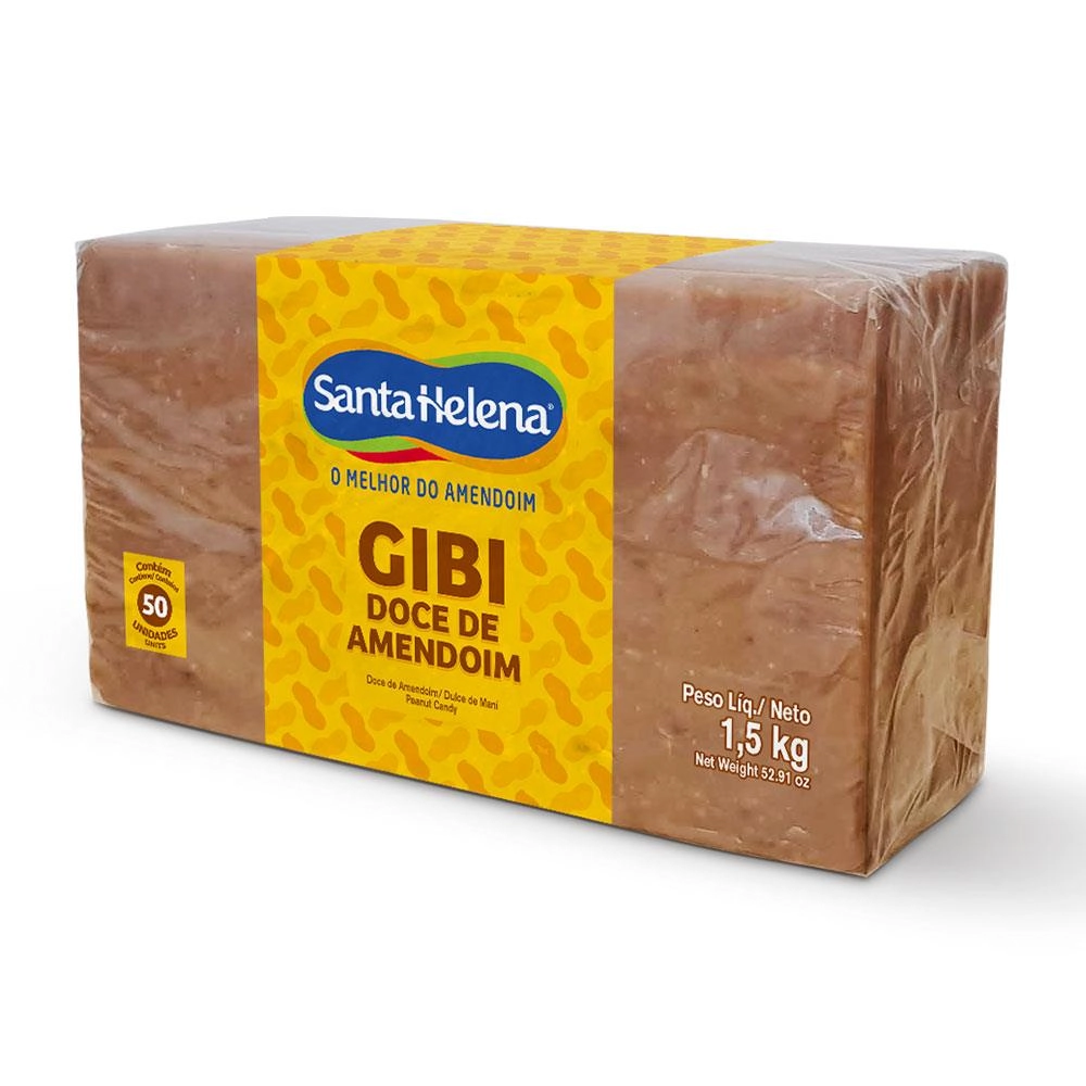Pacoquinha Gibi Amendupa 1.500kg
