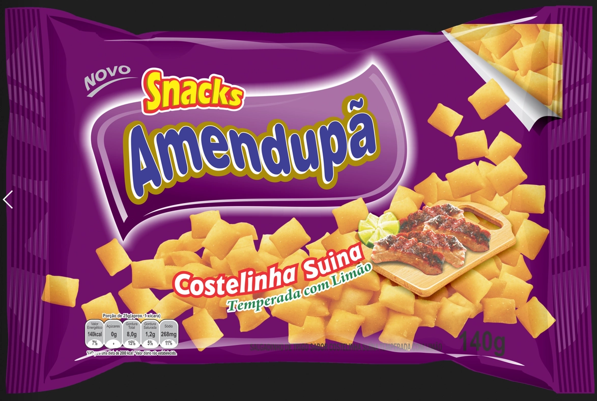 Amendupã Costelinha Suina 140g