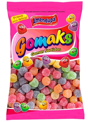 Doce Amendupa 60g Balas De Goma