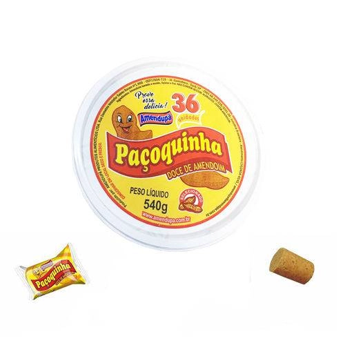 Pacoca Rolha Desembrulhada 540g Amendupa