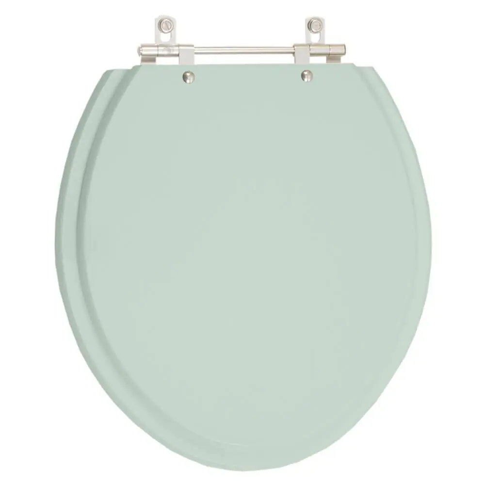 Assento Sanitário Oval Verde Água Para Louça Incepa