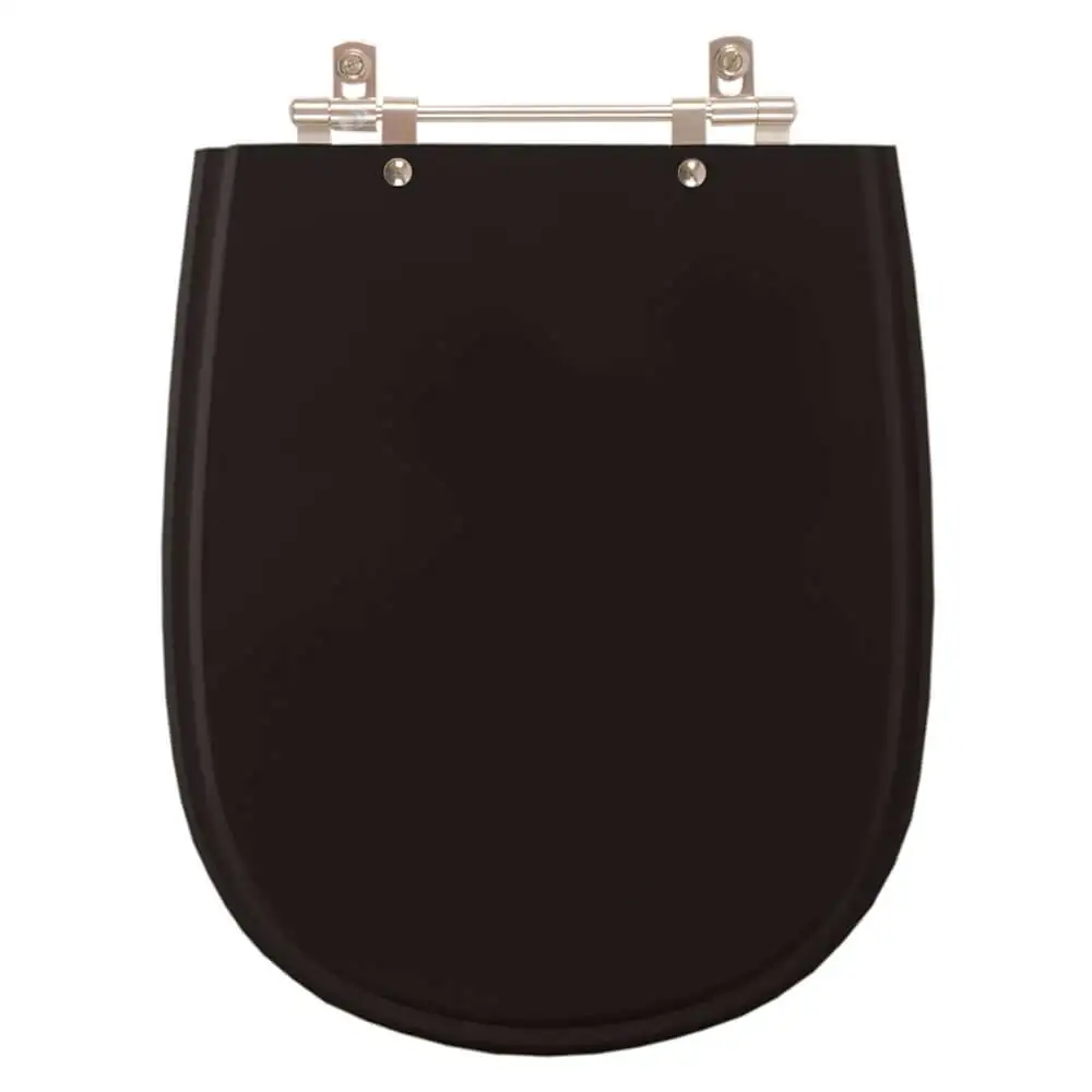 Assento Sanitario Poliester Paris Preto Ideal Standard