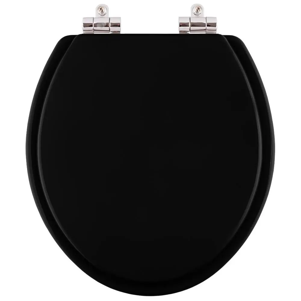 Assento Sanitário Poliester Soft Close Spot Ébano (preto) Para Bacia Deca
