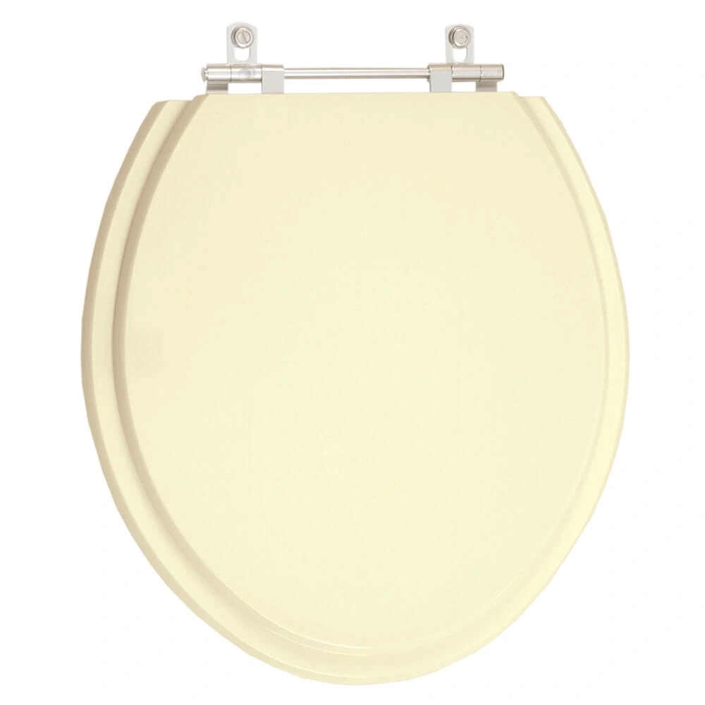 Assento Sanitario Poliester Convencional Oval Universal Bege Claro