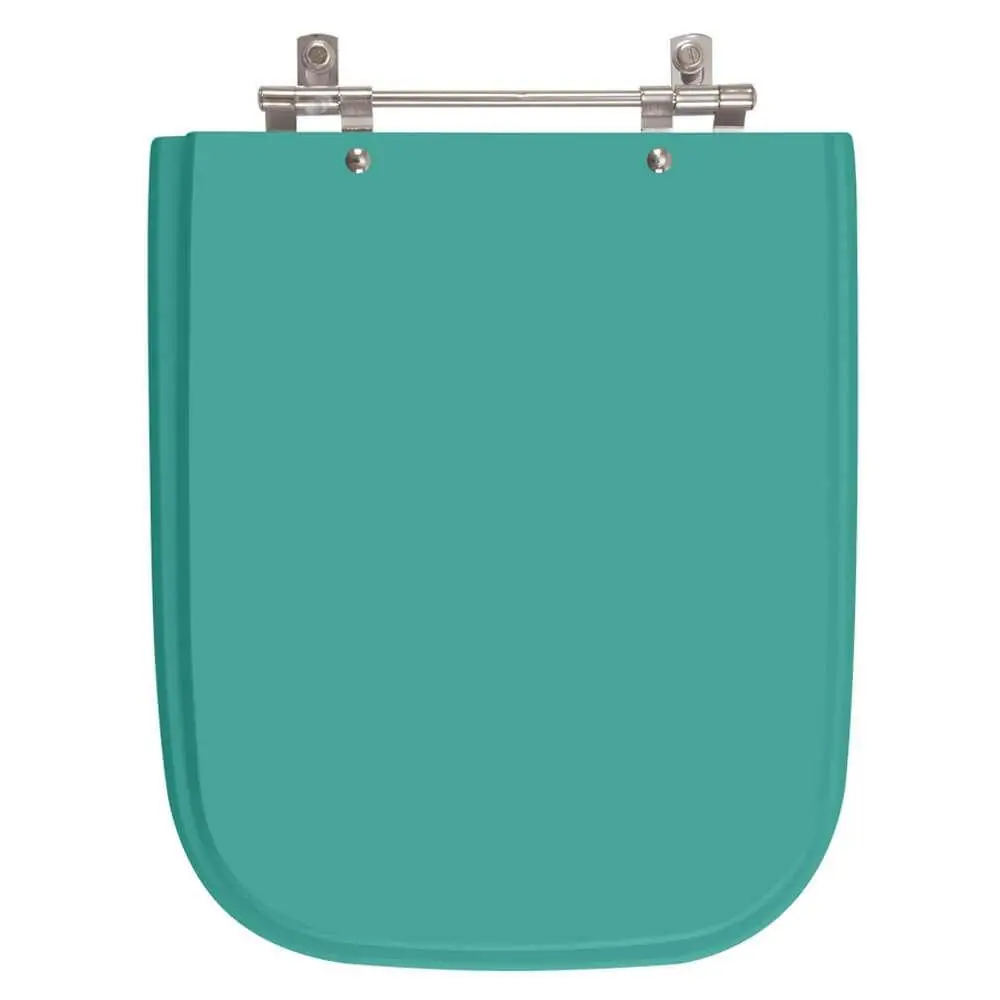 Assento Sanitário Poliester Tivoli Verde Aquamarine Para Ideal Standard