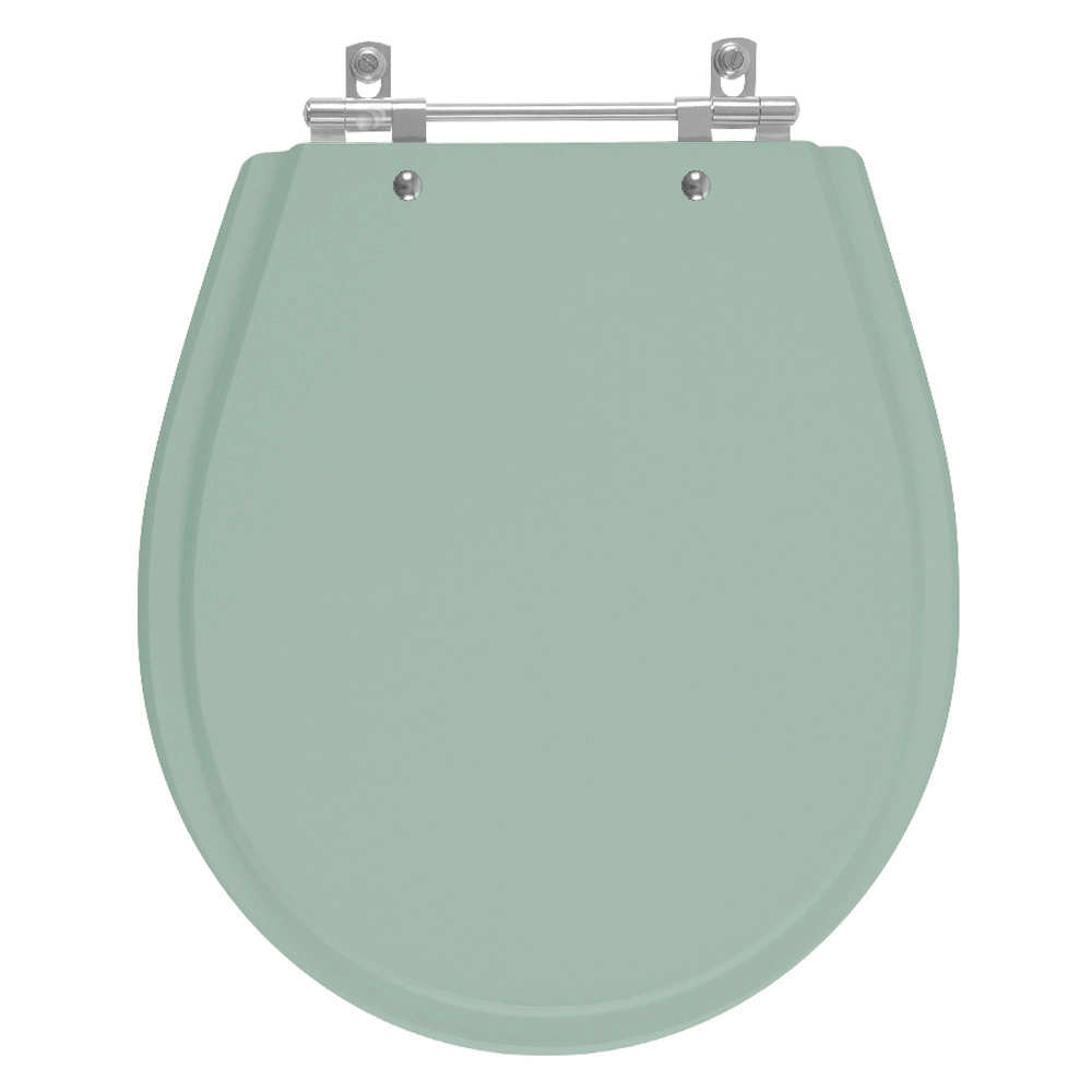 Assento Sanitário Poliester Avalon Verde Claro Para Ideal Standard