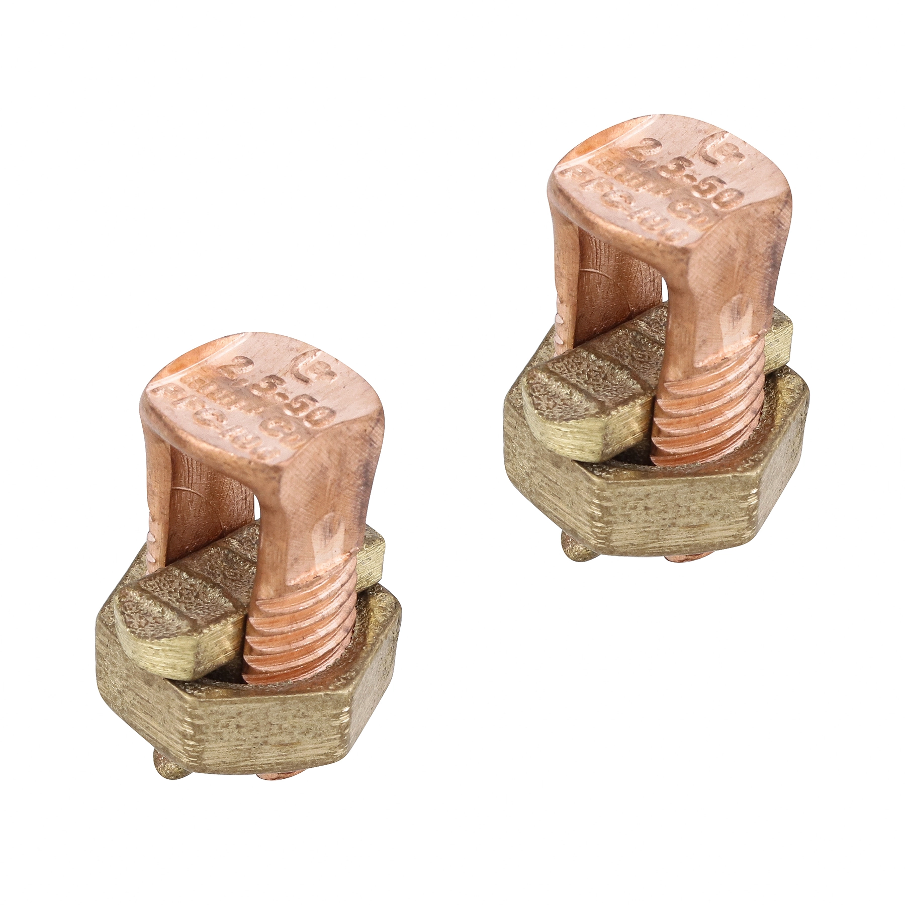 Conector Parafuso 50mm Cinza A.Santos 2 peças