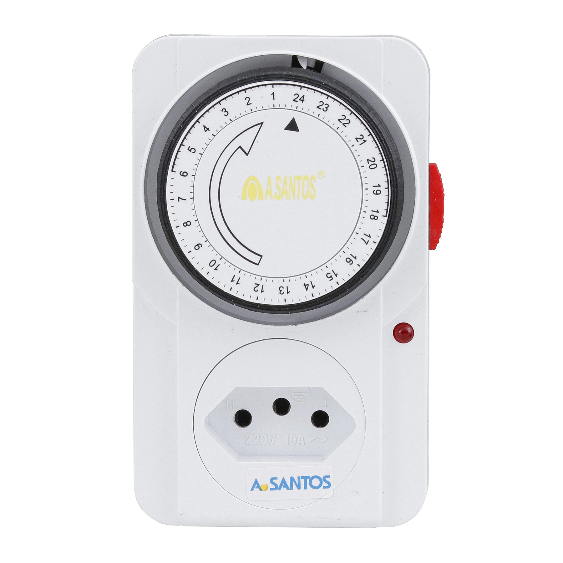Timer Analógico Bivolt A.Santos