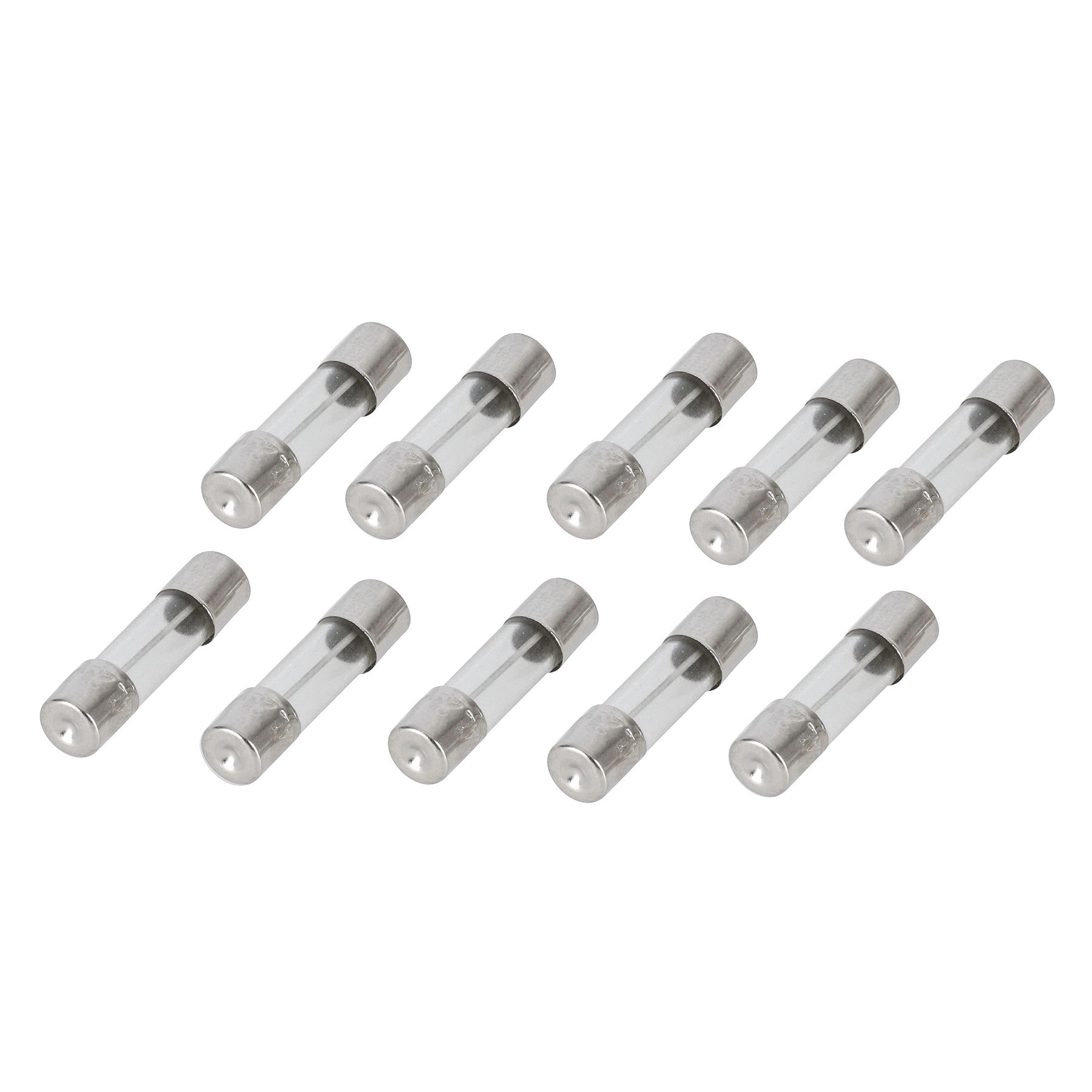 Fusível de Vidro 5x20mm 10A 10 Unidades A.Santos