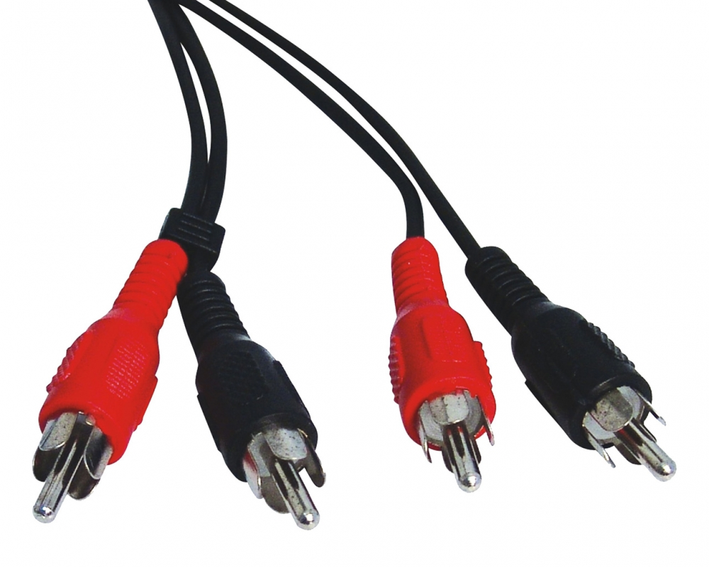 Cabo Audio Video 2+2 Rca 1,50m Niquelado 5056