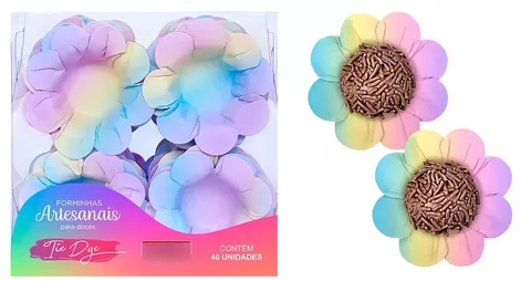 Form P Doce 40un Mini Marg Tie Dye 2514 1x1un