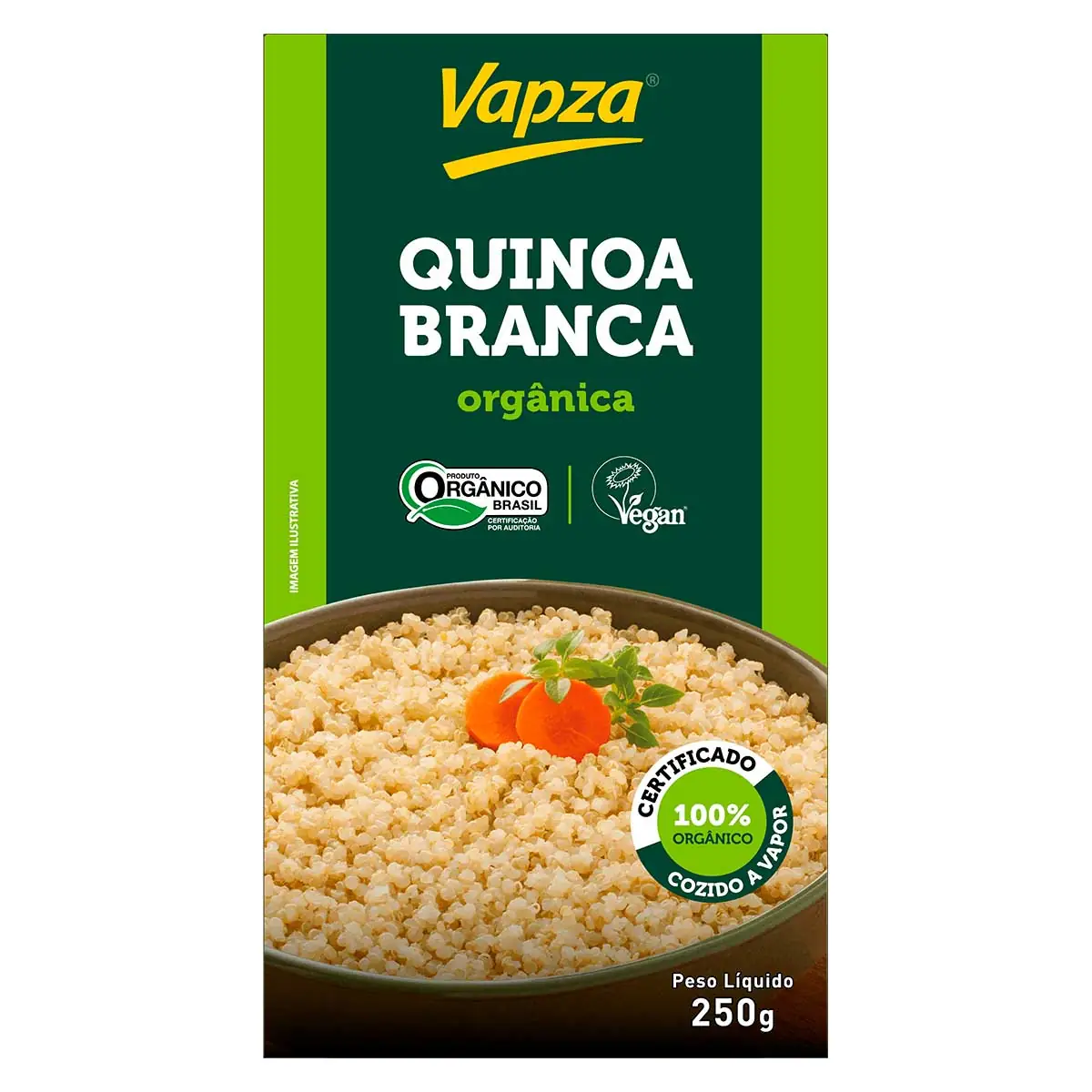 Quinoa Orgânica Vapza 250g
