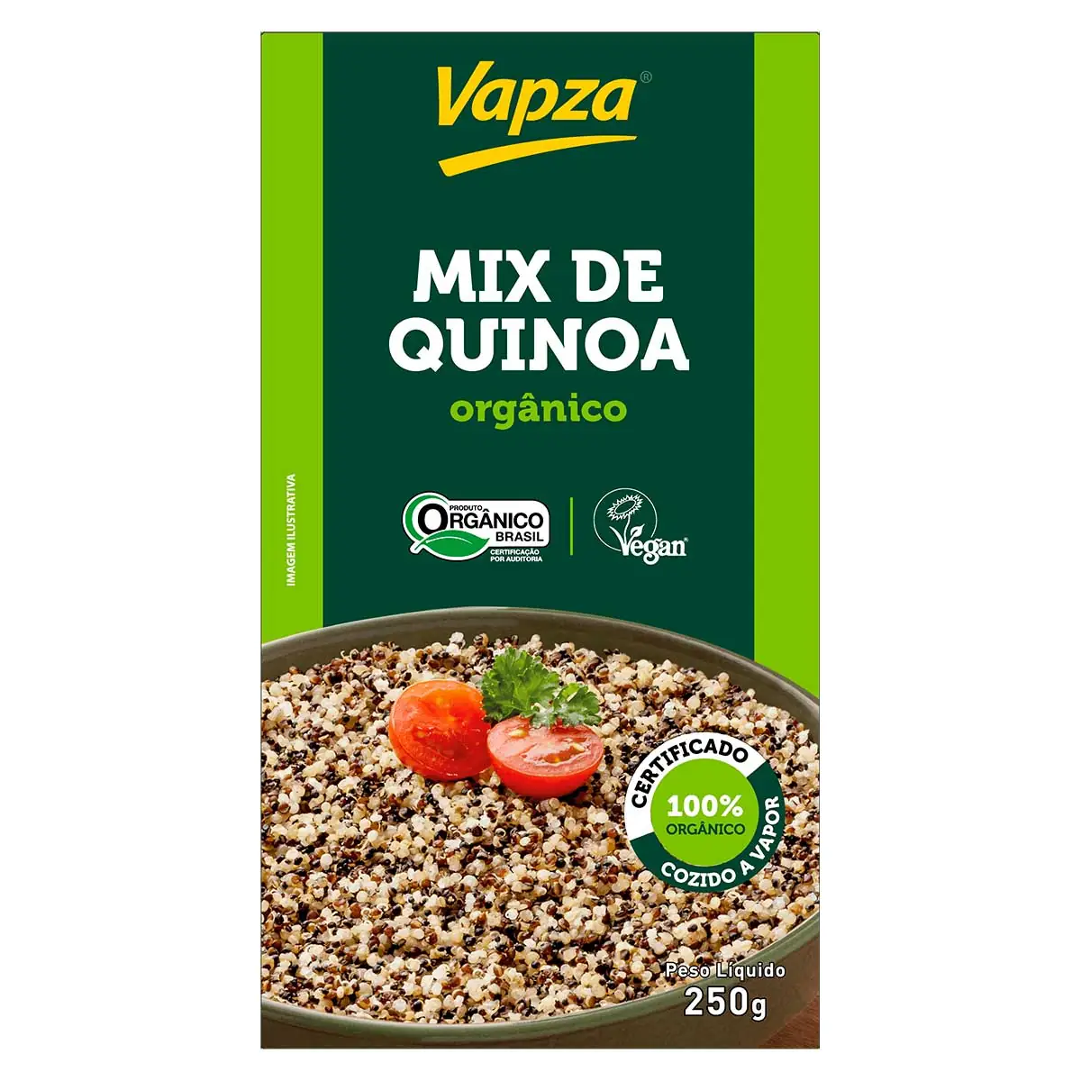 Mix de Quinoa Orgânico Vapza 250g