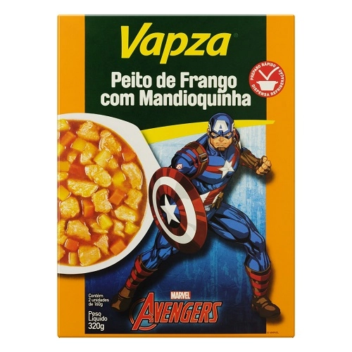 Peito de Frango com Mandioquinha VAPZA 320g