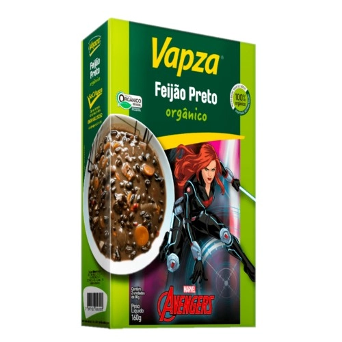 Feijão Preto Orgânico VAPZA 160g