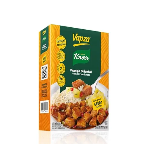 Frango Oriental Com Arroz E Batata 370g Vapza E Knorr