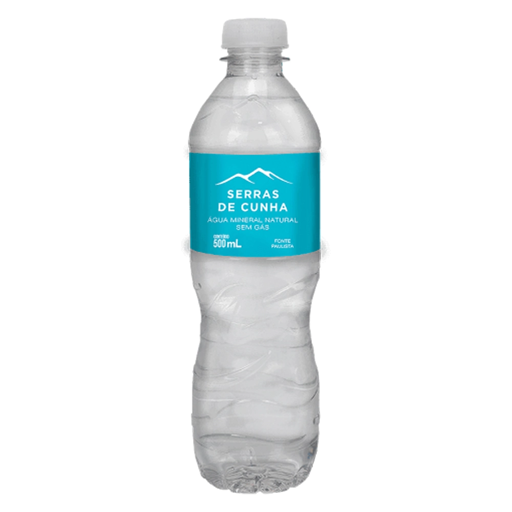 Água Mineral Natural sem Gás Serras de Cunha Garrafa 500ml