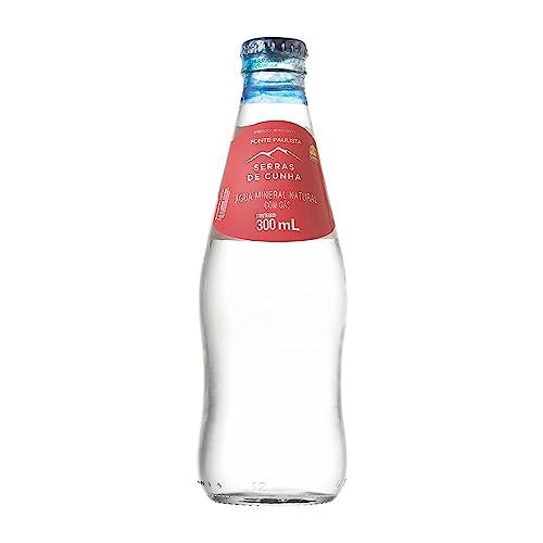 Água Mineral Natural com Gás Serras de Cunha Garrafa 300ml