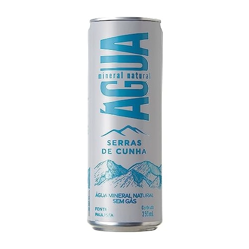 água Mineral Natural Sem Gás Serras De Cunha Lata 350ml