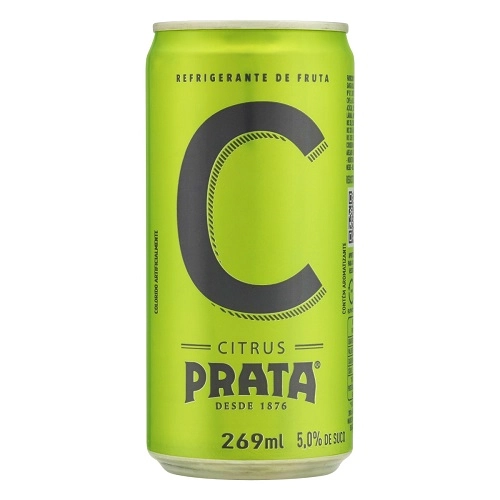 Refrigerante Citrus PRATA Lata 269ml