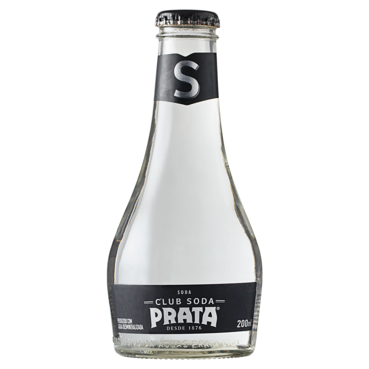 Refrigerante Soda Prata Club Soda Garrafa 200ml