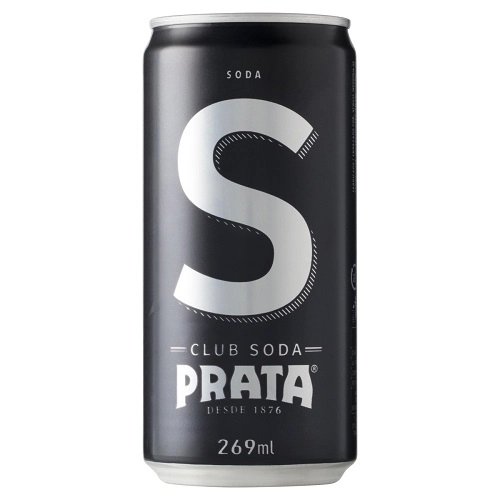 Água Tônica PRATA CLUB SODA Lata 269ml