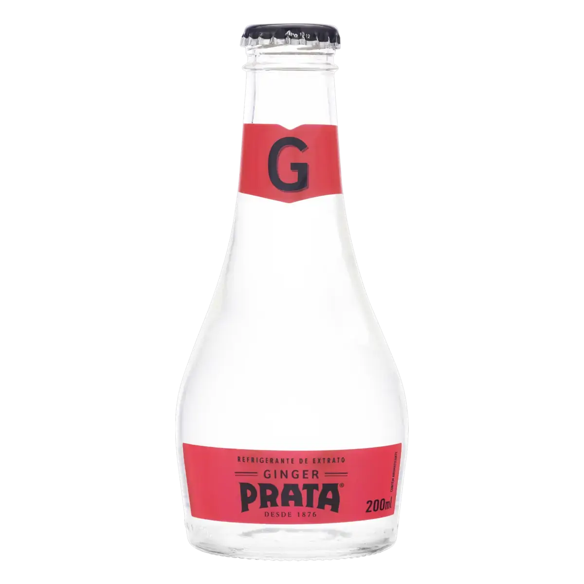 Refrigerante Ginger PRATA Garrafa 200ml