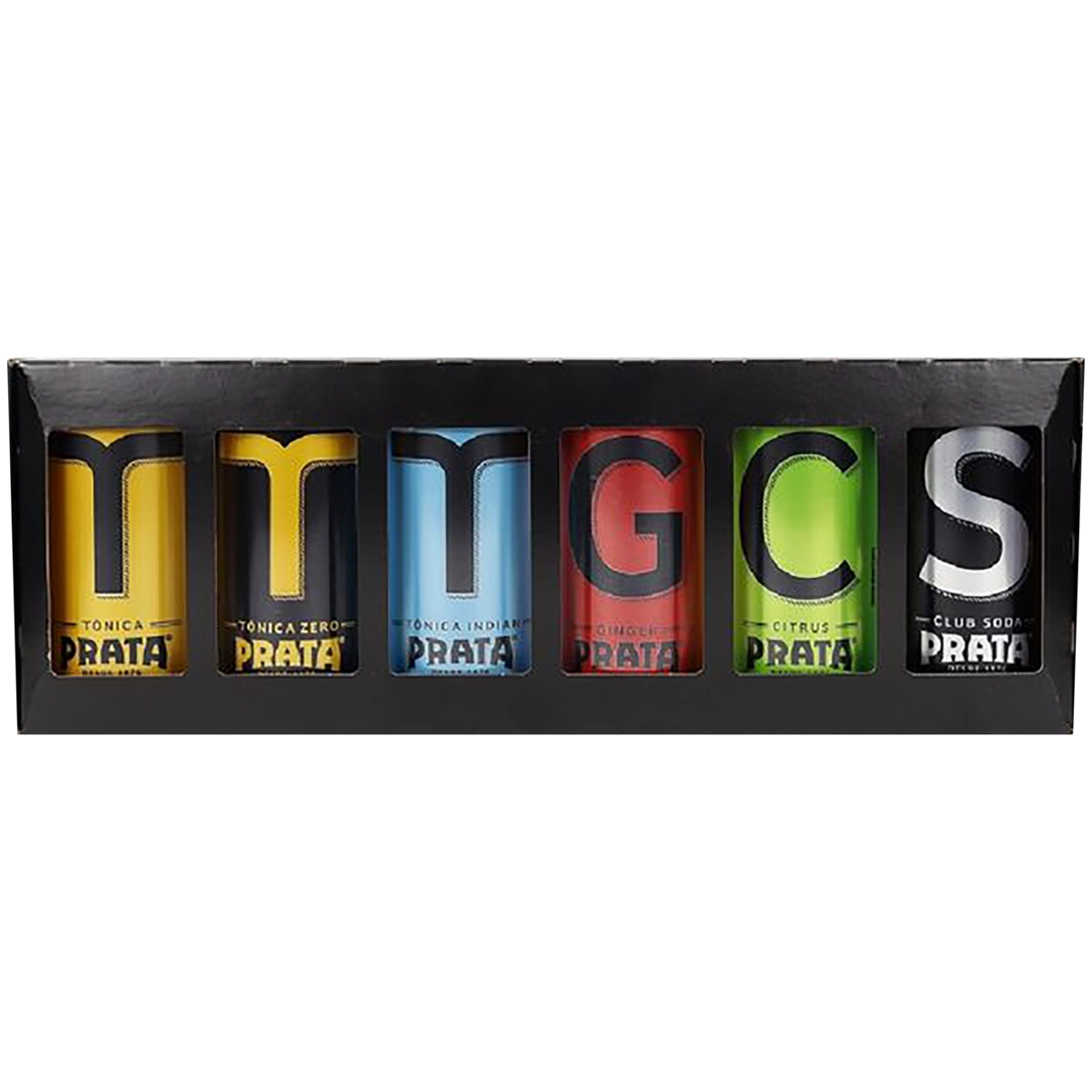 Kit Mixer Prata Premium com 6 Unidades Lata 269ml