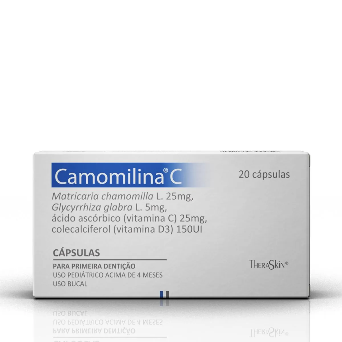 Camomilina C Theraskin Caixa 20 Cápsulas