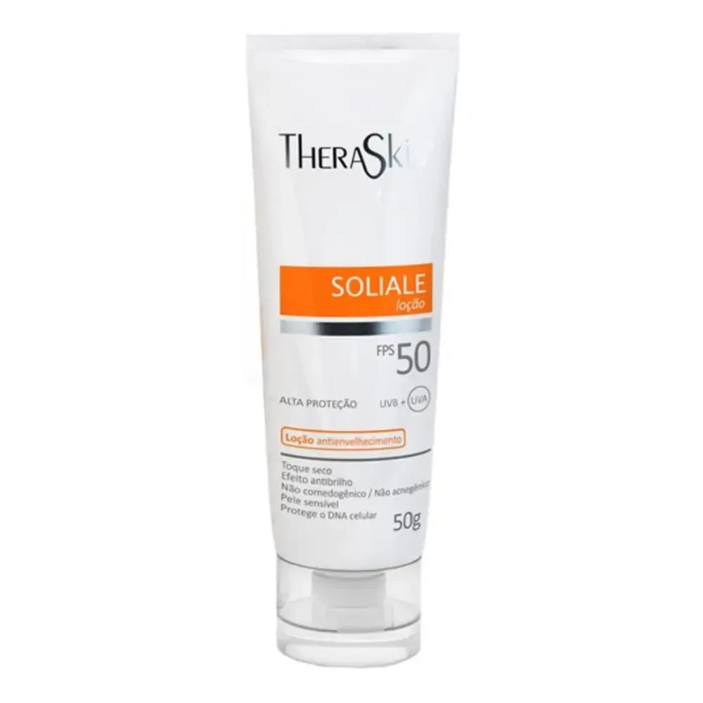 Soliale Loção Antienvelhecimento Fps 50 50g
