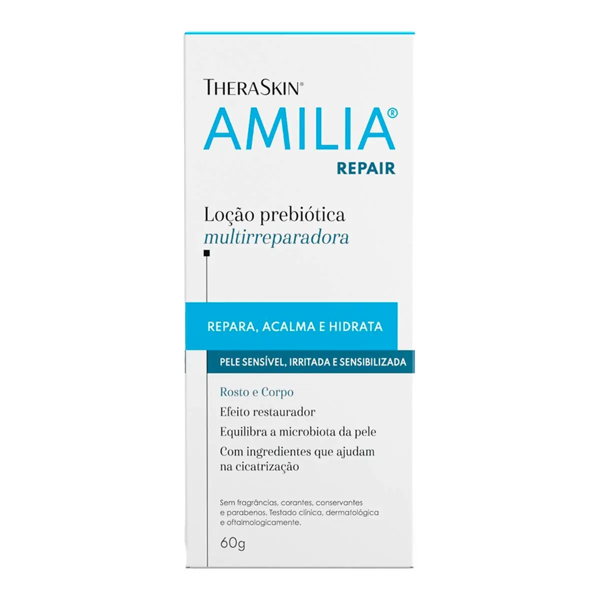 Theraskin Amilia Repair Loção Prebiotica Calmante 60g