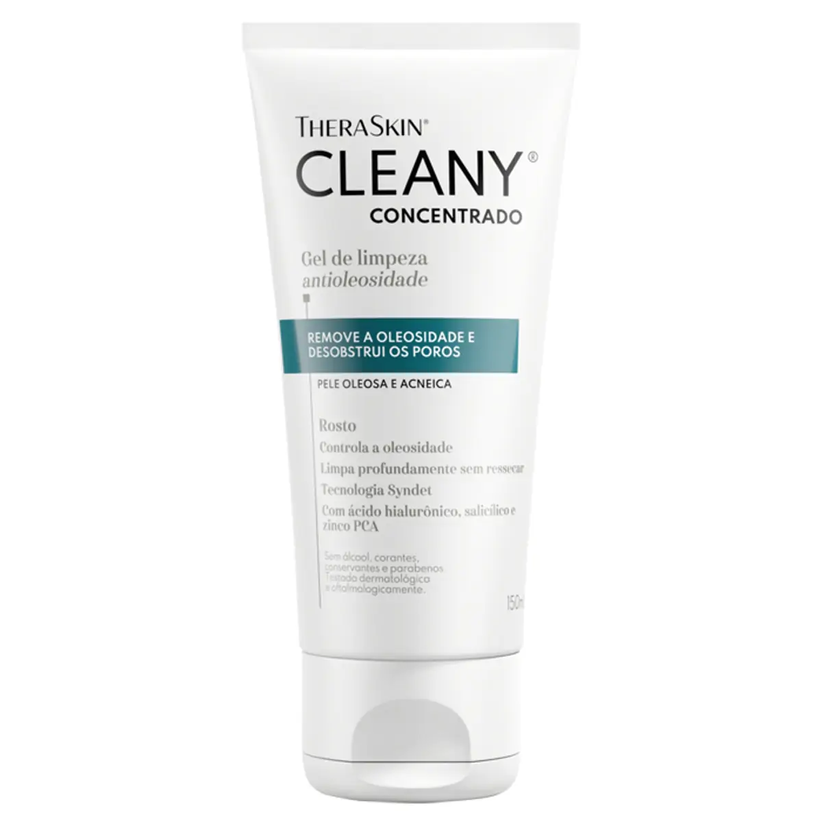 Gel De Limpeza Facial Antioleosidade Cleany Concentrado Theraskin 150ml