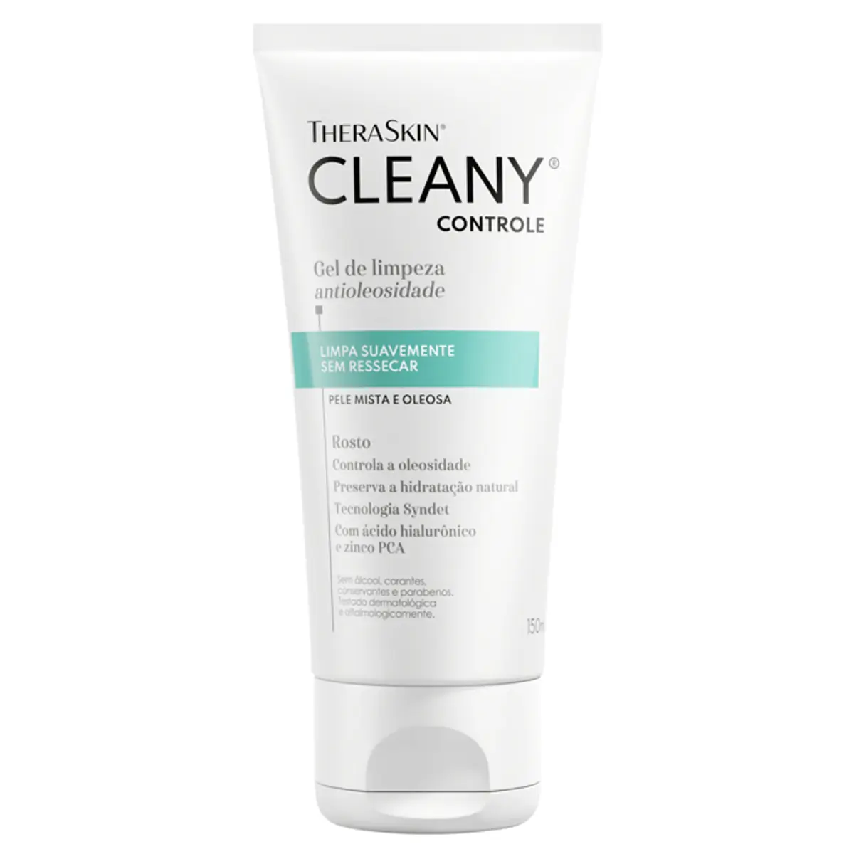 Cleany Controle Gel De Limpeza Antioleosidade Theraskin 150ml