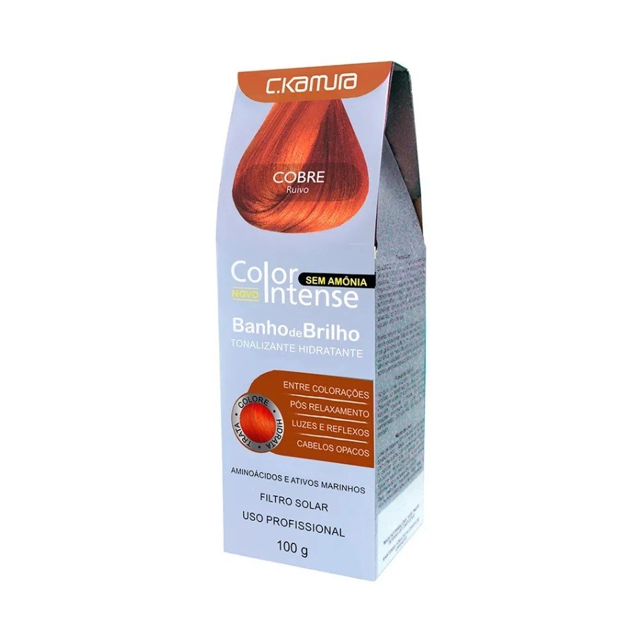 Tonalizante Color Intense Cobre 100g - C.KAMURA