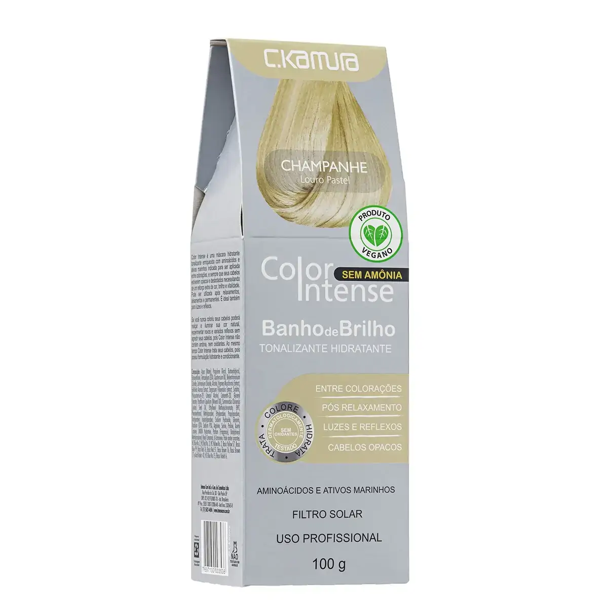 Tonalizante Color Intense Champanhe 100g - C.KAMURA