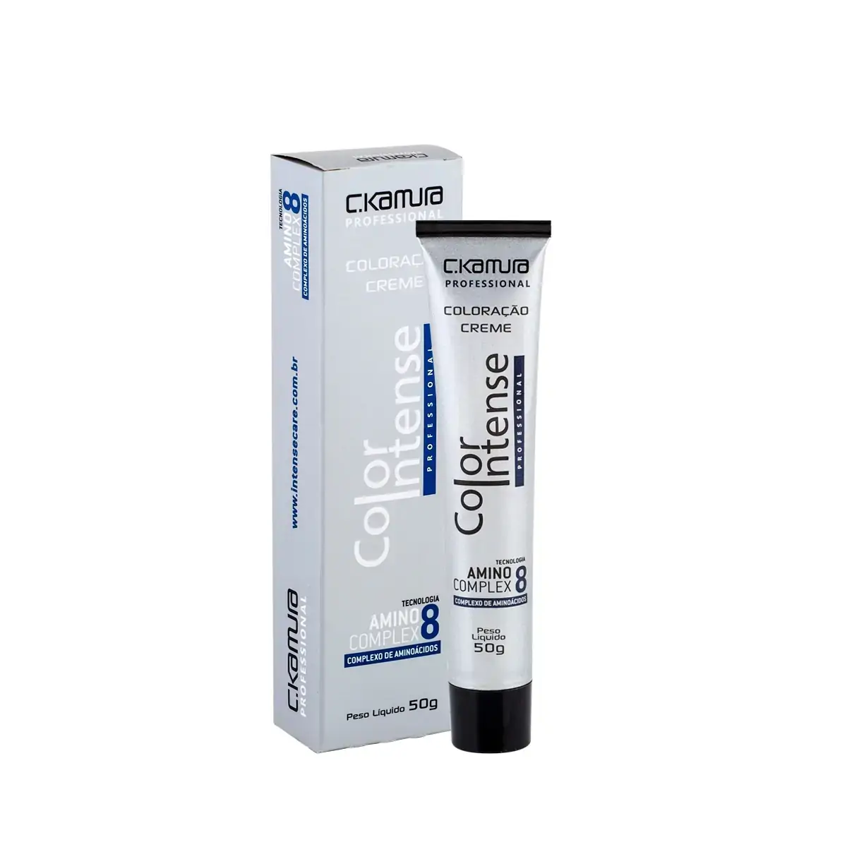 Coloracao Individual Permanente C.kamura 7.0 Louro Medio 50g