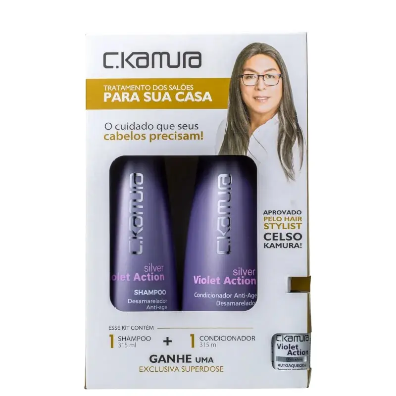 Kit Silver Shampoo E Condicionador Ka:transparent:unico