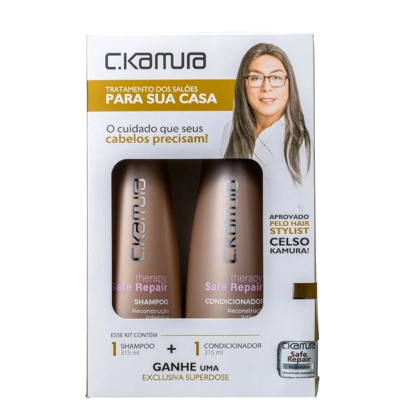 Kit C.kamura Terapy Sh Cd Mc Gts Ampola Un